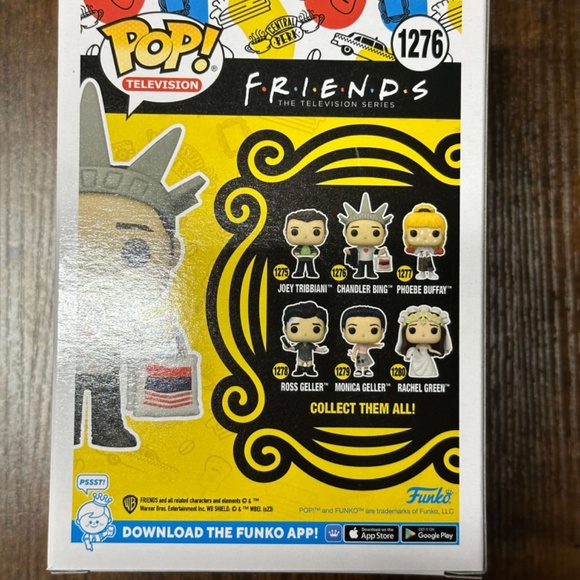 Friends Tourist Chandler Bing #1276 Funko Pop! Vinyl Matthew Perry collectible - Picture 5 of 5